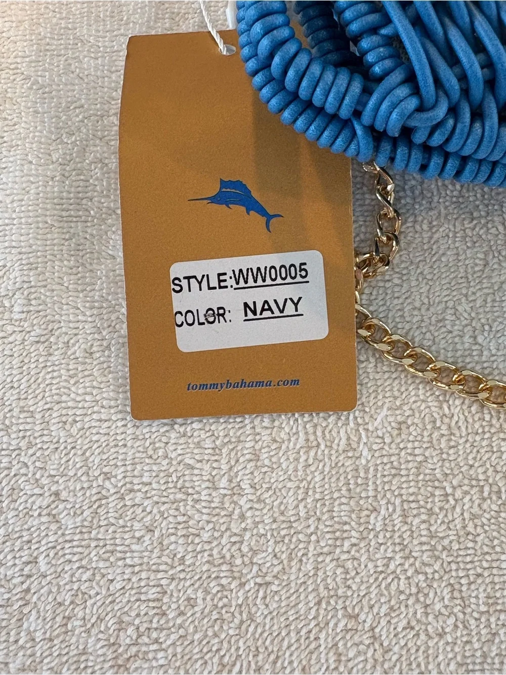 SOLD Tommy Bahama Blue Whale Wicker Purse Crossbody Bag NWT - Picture 6 of 8